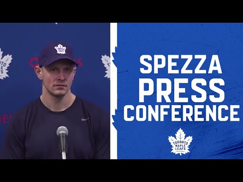 Jason Spezza Maple Leafs Practice | January 10, 2022
