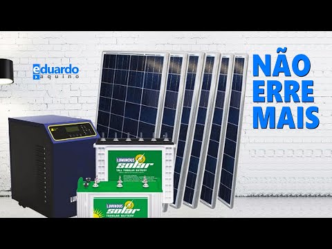 Quantas PLACAS SOLARES Pode Ligar no INVERSOR OFFGRID?