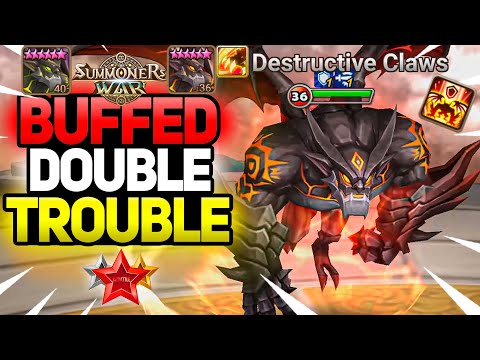 LOOK how This Guy plays with BUFFED Gargoyles in Summoners War