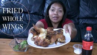 Fried Chicken Mukbang | Whole Wings