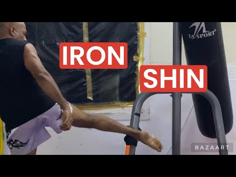 IRON SHIN WORKOUT # kick hammer 🔨