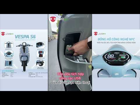 Quảng cáo xe máy điện JVC VESPA S6
