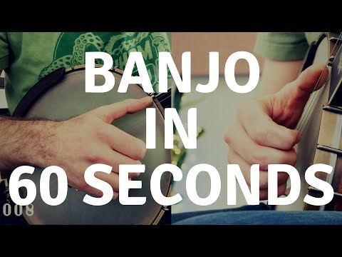 Learn Clawhammer Banjo in 60 Seconds