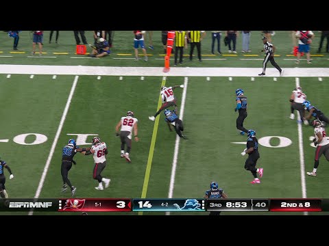 Tez Johnson hurdles and spins his way to the endzone