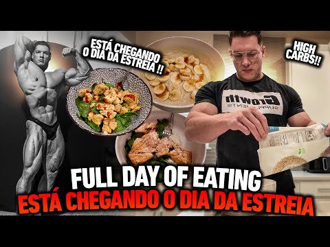 FULL DAY OF EATING CAIKE PRO - HIGH CARBS - THE PREMIERE DAY IS COMING!!!