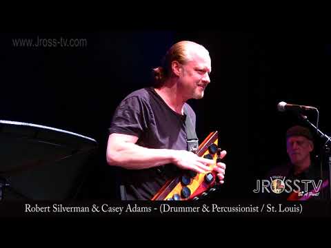 James Ross @ (Drumatar) Robert Silverman & (Percussion) Casey Adams - www.Jross-tv.com