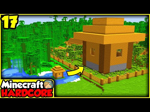 I Built a GIANT Villager House in Hardcore Minecraft | Episode 17 (Let's Play)