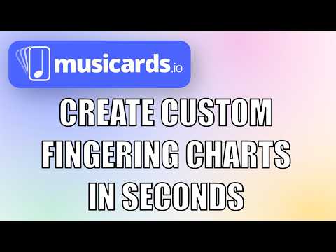 Create Custom Fingering Charts In Seconds
