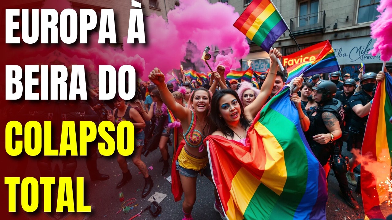 12 Países Europeus à Beira do COLAPSO em 2025
