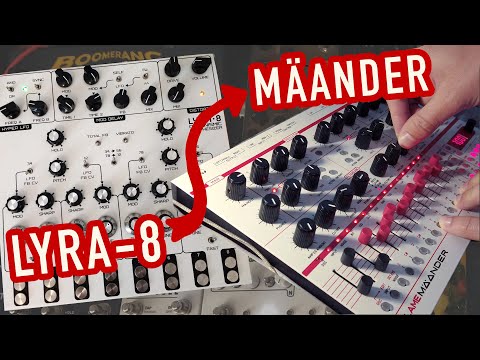 LYRA-8 through MÄANDER // Filterbank Synthesizer Drone Music #TTNM