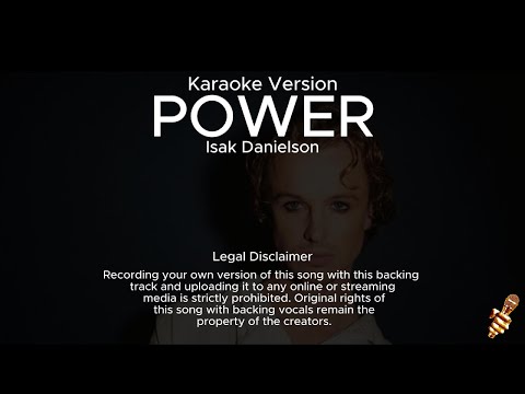 Isak Danielson - Power (Karaoke Version)