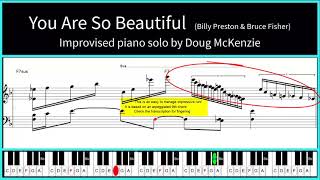 'You Are So Beautiful' (Billy Preston and Bruce Fisher) - jazz piano tutori ..