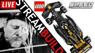 🔴 Building LEGO APXGP Team Race Car (77252) Speed Champions Live!