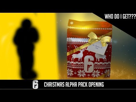 Opening Christmas Alpha Pack! (Rainbow Six Siege)