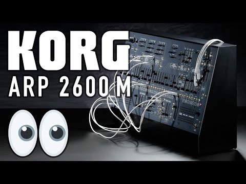 Korg ARP 2600 M Synthesizer Demo and Introduction