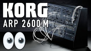 Video thumbnail for Korg ARP 2600 M Synthesizer Demo and Introduction by Gear4music Synths & Tech