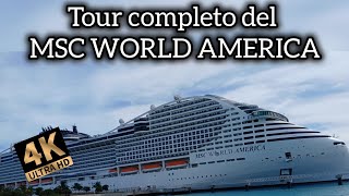 🔵 Tour por el MSC World America en plena Navidad! ⚪️