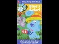 Opening To Blue S Clues Blue S Safari 2000 VHS