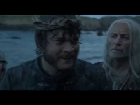 Game Of Thrones S06E05 - Euron Greyjoy's drowning: becomes king of the Ironborn