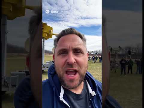 Sora Open AI Tornado siren meet up - 20 siren #sirentest #tornadosiren #shorts