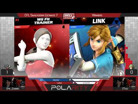 CFL Smackdown Ultimate 212 - Epic_Gabriel (R.O.B., Wii Fit Trainer) vs Link (2Teez) - Winners R1