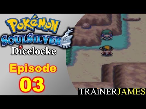 Battling Trainers All Down Route 32! | Ep. 03 - Pokemon SoulSilver Dicelocke Nuzlocke