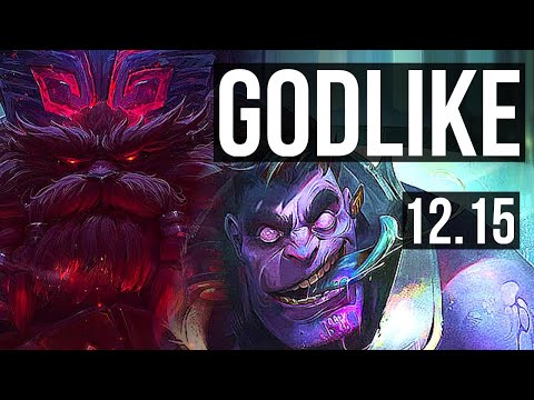 ORNN vs DR. MUNDO (TOP) | 8/1/12, 600+ games, Rank 9 Ornn, Godlike | EUW Challenger | 12.15