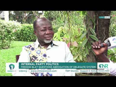 Freddie Blay Rejects One-Member-One-Vote Primaries as “Unrealistic”