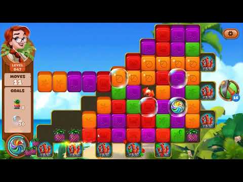 Lost Island Blast Adventure Level 647 - No Boosters