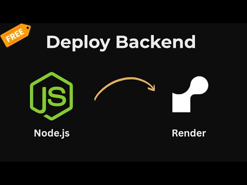 How to Deploy Backend for free | Render | Node.js, Express.js | Under 2 minutes