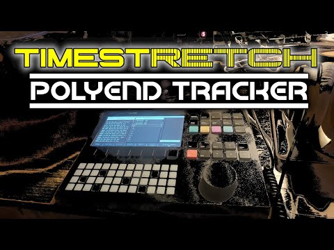 Timestretch with commands on Polyend Tracker