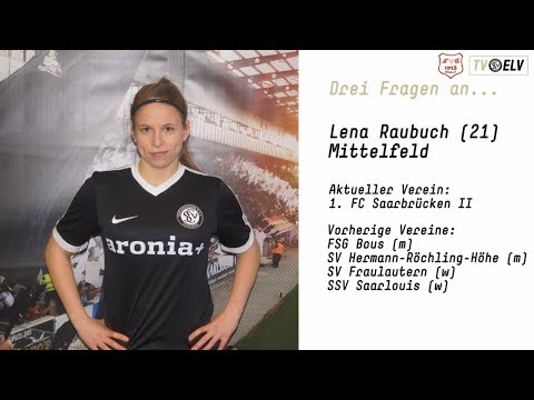 TV Elv // Frauenfußball - Neuzugang Lena Raubuch