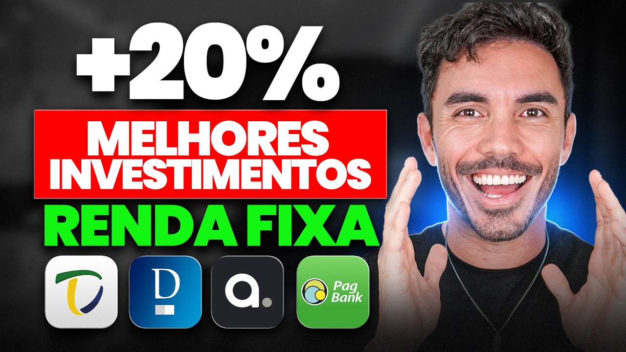 🤑 Acima de 20% - Melhores investimentos da renda fixa de 2025