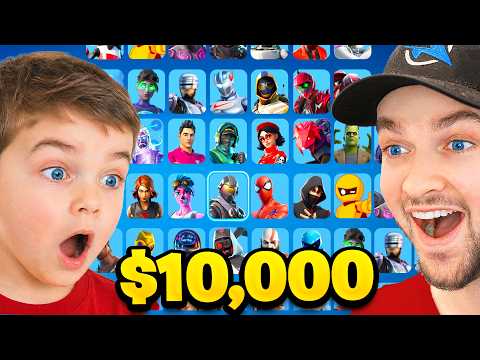 I Upgraded My SON’s Fortnite Account!