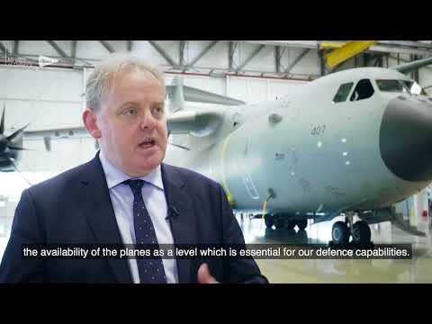 Defence Minister opens new £70m Atlas A400M hangar