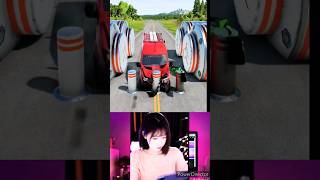 Download lagu 😈🔥🔥Cars vs Bollards Crush _ beamngdrive _beamng(720P_HD) mp3