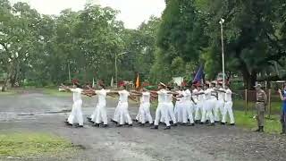 preview picture of video '2 MP NAVAL UNIT NCC JABALPUR. CATC CAMP.  DRILL. 2018'