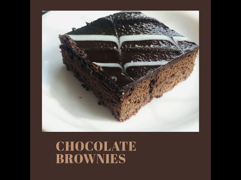 Chocolate brownies| eggless and without oven |home made brownies