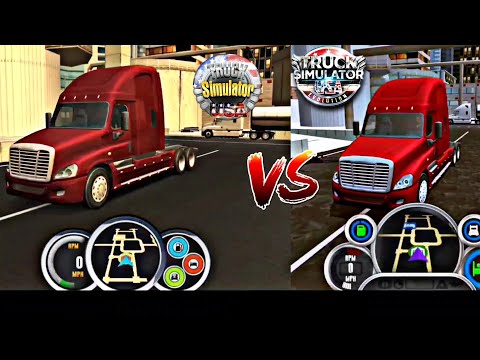 Truck Simulator USA vs Truck Simulator USA Evolution|Comparision Video Ovilex