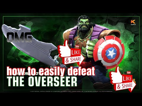 how to easily defeat THE OversEER?