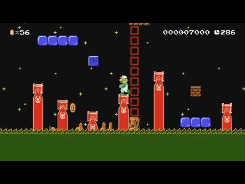 Swaying Swamp Launchers by SilverGold - Super Mario Maker 2 - No Commentary 1bu