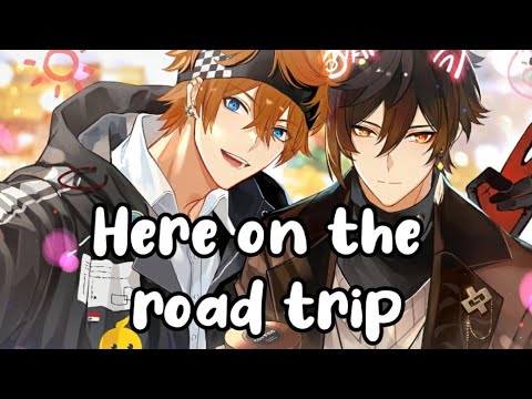 Nightcore - Here On The Roadtrip (Collaboration with AN 772)(Lyrics)✓