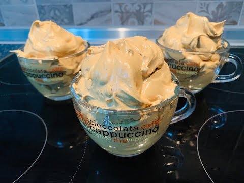 CREMA DI CAFFE'  All’ACQUA PRONTA IN 1 MINUTO