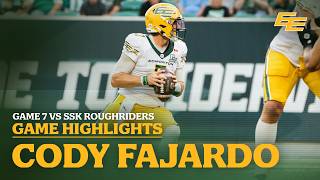 WEEK 8 | Cody Fajardo Highlights vs Saskatchewan Roughriders | 07.23.26