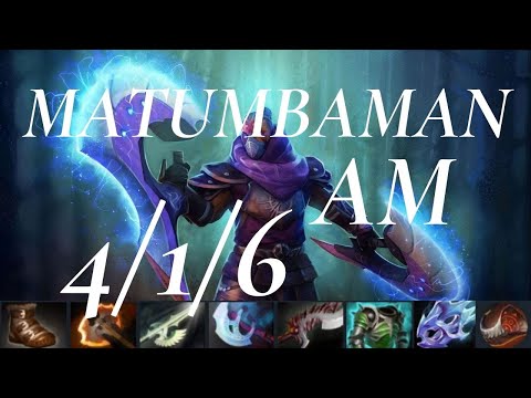 MATUMBAMAN Anti-Mage vs Drow Ranger - can't catch him well - Secret vs Liquid game3 - Omega League