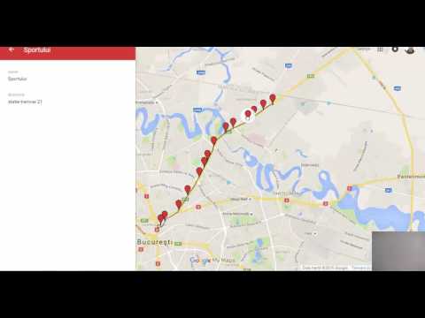 Traseu tramvai 21 / Pasaj Colentina si Piata Sfantul Gheorghe