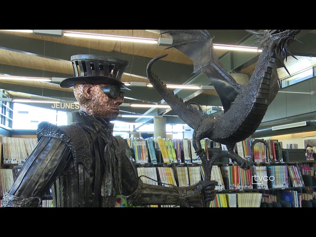 Reportage – Inauguration de la sculpture Monsieur Victor