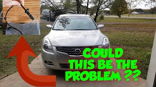 Nissan Altima intermittent P0500 code traction control ABS warning