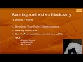 Run Android On Blackberry Backup Restore Passport Or Classic