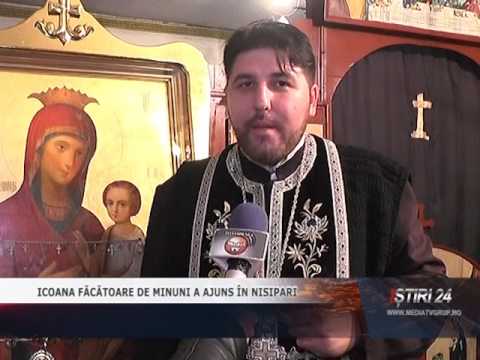 ICOANA FĂCĂTOARE DE MINUNI A AJUNS ÎN NISIPARI